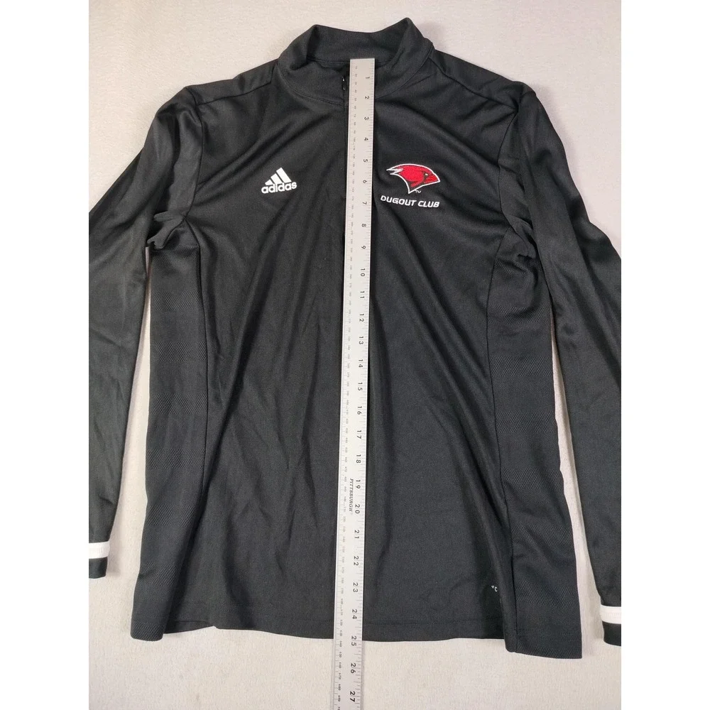 Adidas ClimaCool‎ Shirt Mens Medium Black UIW Cardinals Dugout Club Baseball